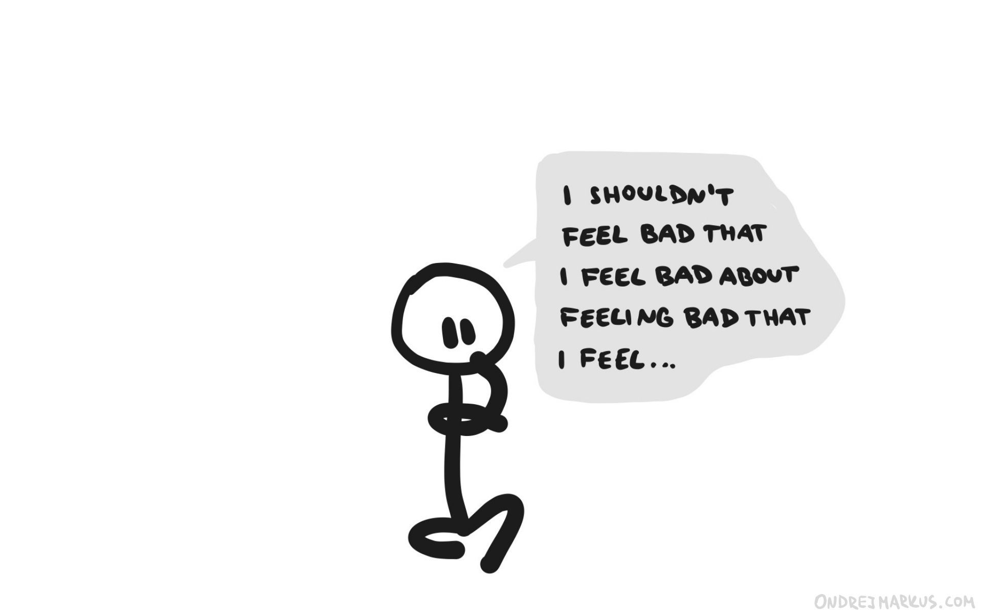 My anxiety spiral