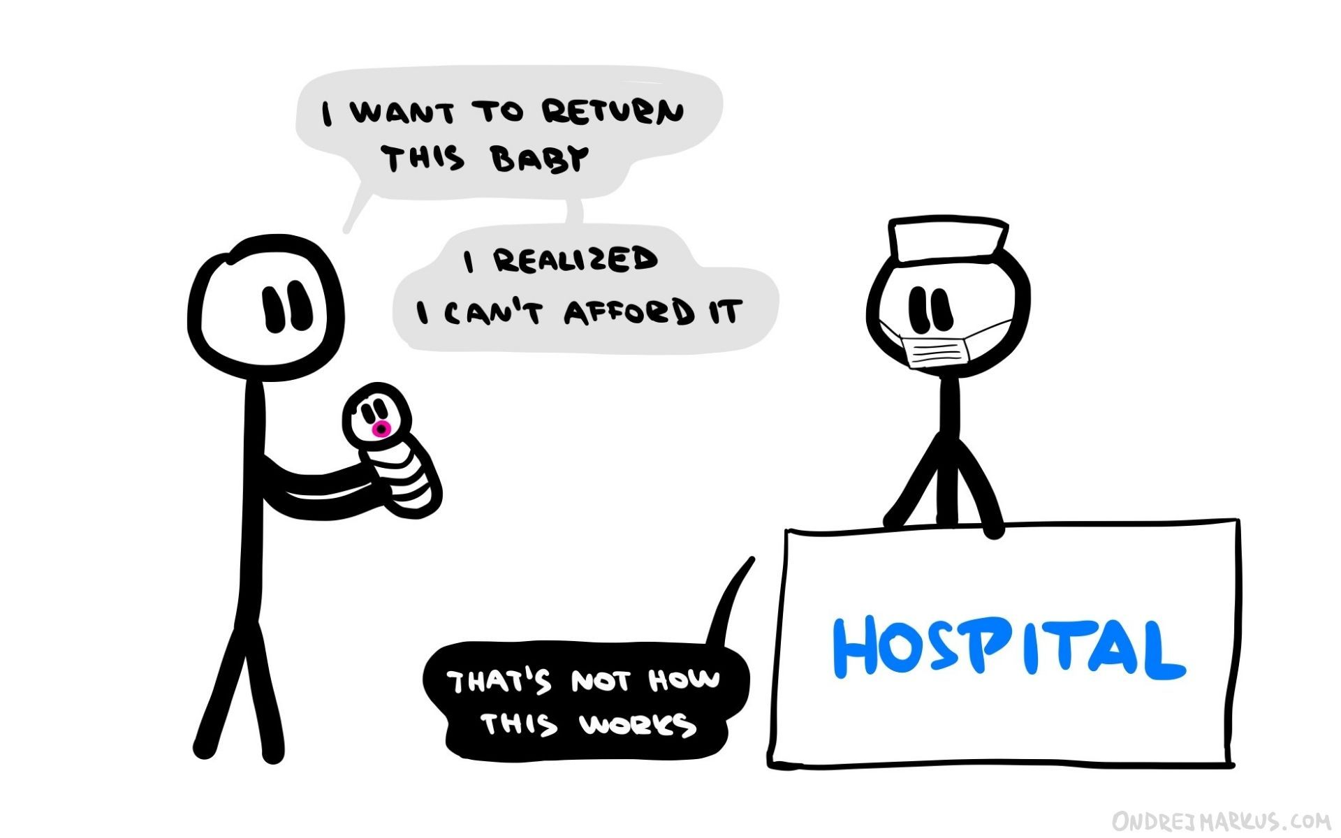 There are no backsies with babies.